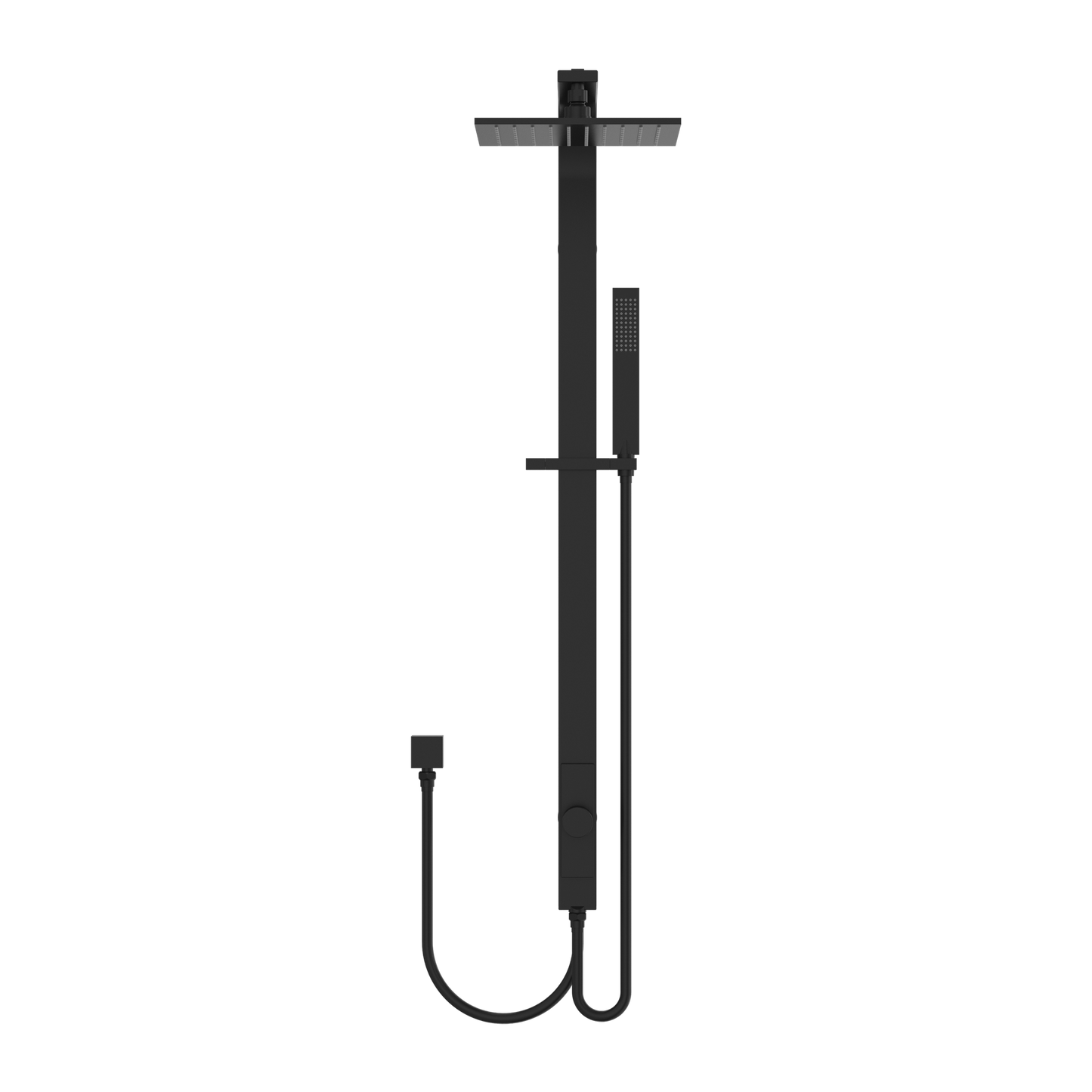 ASTRA RAIN SQUARE TWIN SHOWER DOUBLE HOSE CHROME (NR281305DCH)