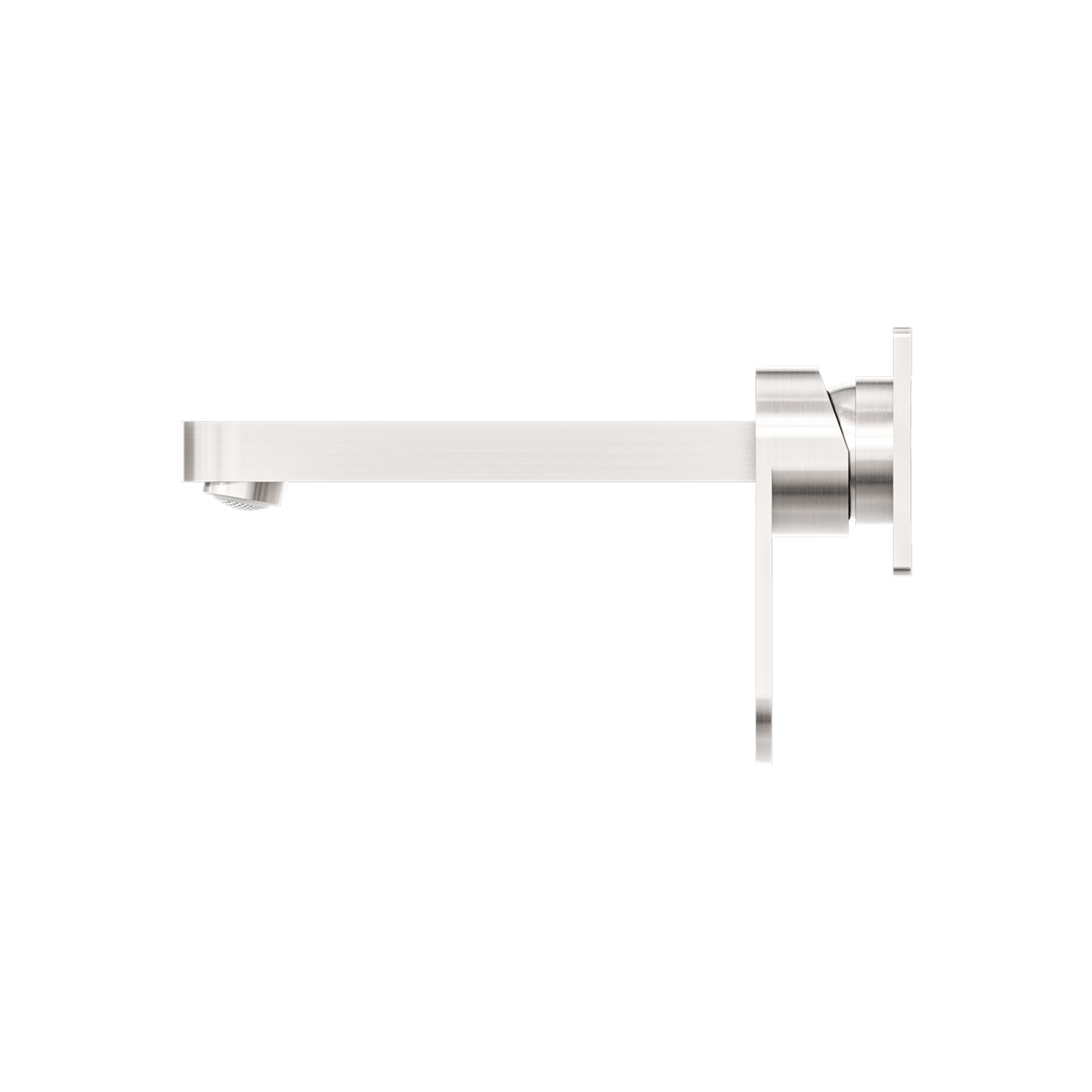 ECCO WALL BASIN/BATH MIXER BN (NR301307ABN) BRUSHED NICKEL