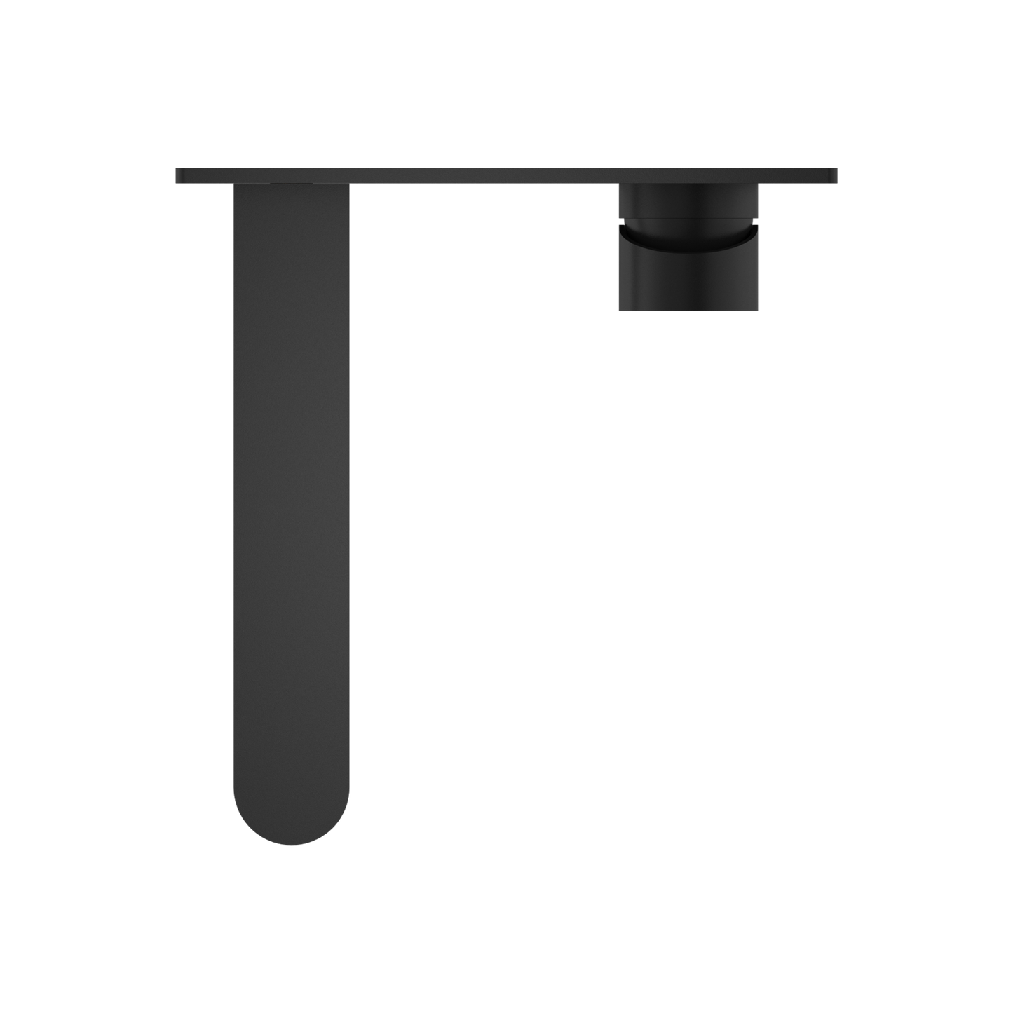 ECCO WALL BASIN/BATH MIXER MB (NR301307AMB) MATTE BLACK