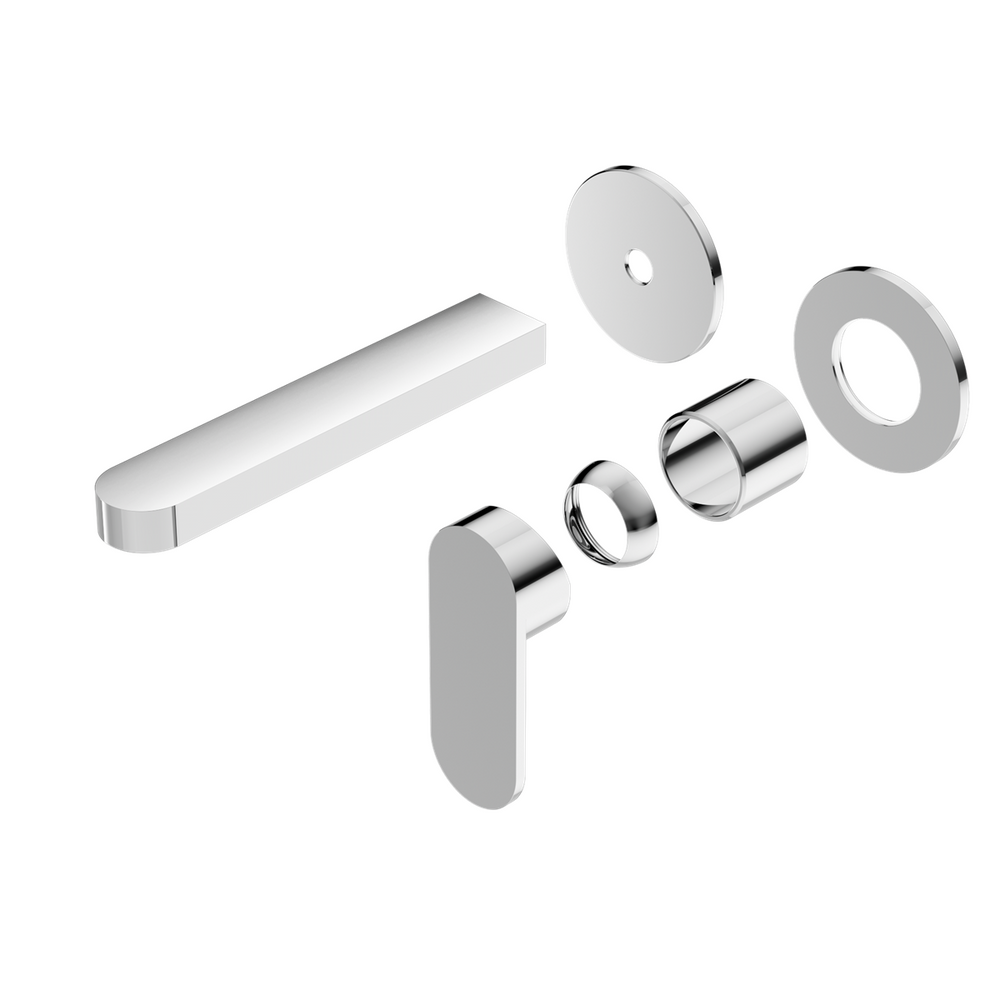 ECCO WALL BASIN/BATH MIXER SEPARATE BACK PLATE TRIM KITS ONLY CHROME