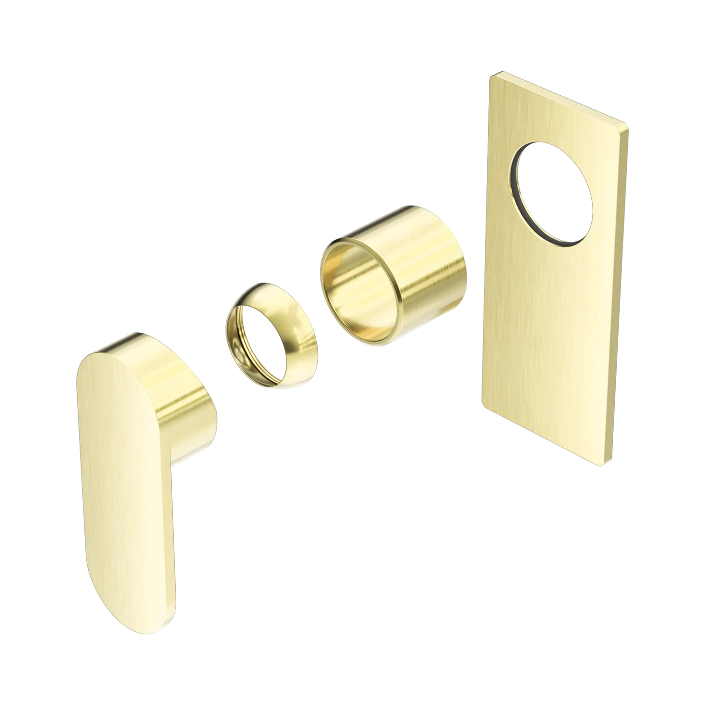 ECCO SHOWER MIXER TRIM KITS ONLY BRUSHED GOLD