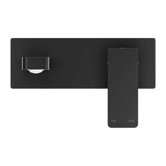 CELIA WALL BASIN/BATH MIXER MATTE BLACK