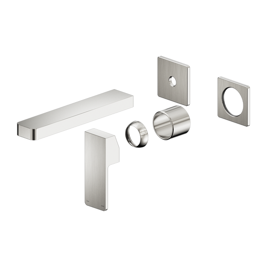 CELIA WALL BASIN/BATH MIXER SEPARATE BACK PLATE TRIM KITS ONLY BRUSHED NICKEL