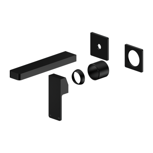 CELIA WALL BASIN/BATH MIXER SEPARATE BACK PLATE TRIM KITS ONLY MATTE BLACK