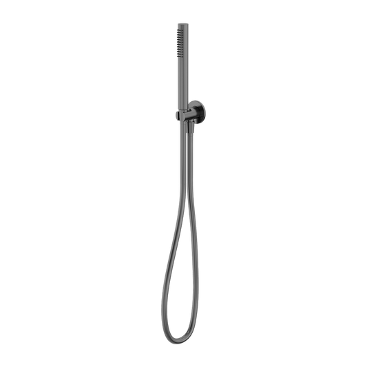 SLIM SHOWER ON BRACKET CHROME (NR307CH) GUN METAL GREY