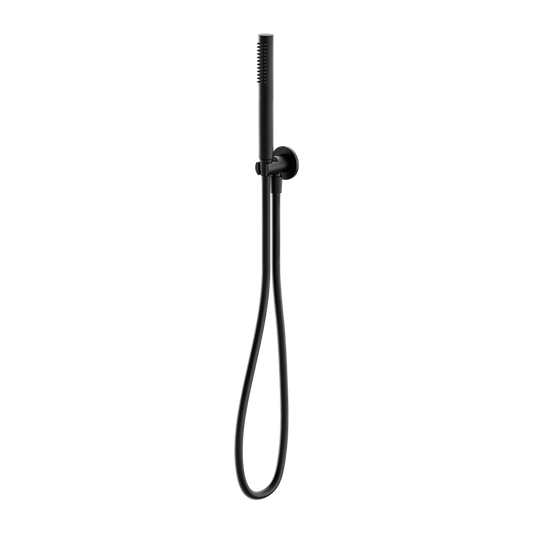 SLIM SHOWER ON BRACKET CHROME (NR307CH) MATTE BLACK