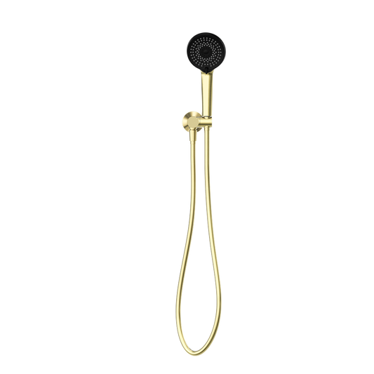 PROJECT ROUND SHOWER ON BRACKET 4 STAR RATING BRUSHED GOLD