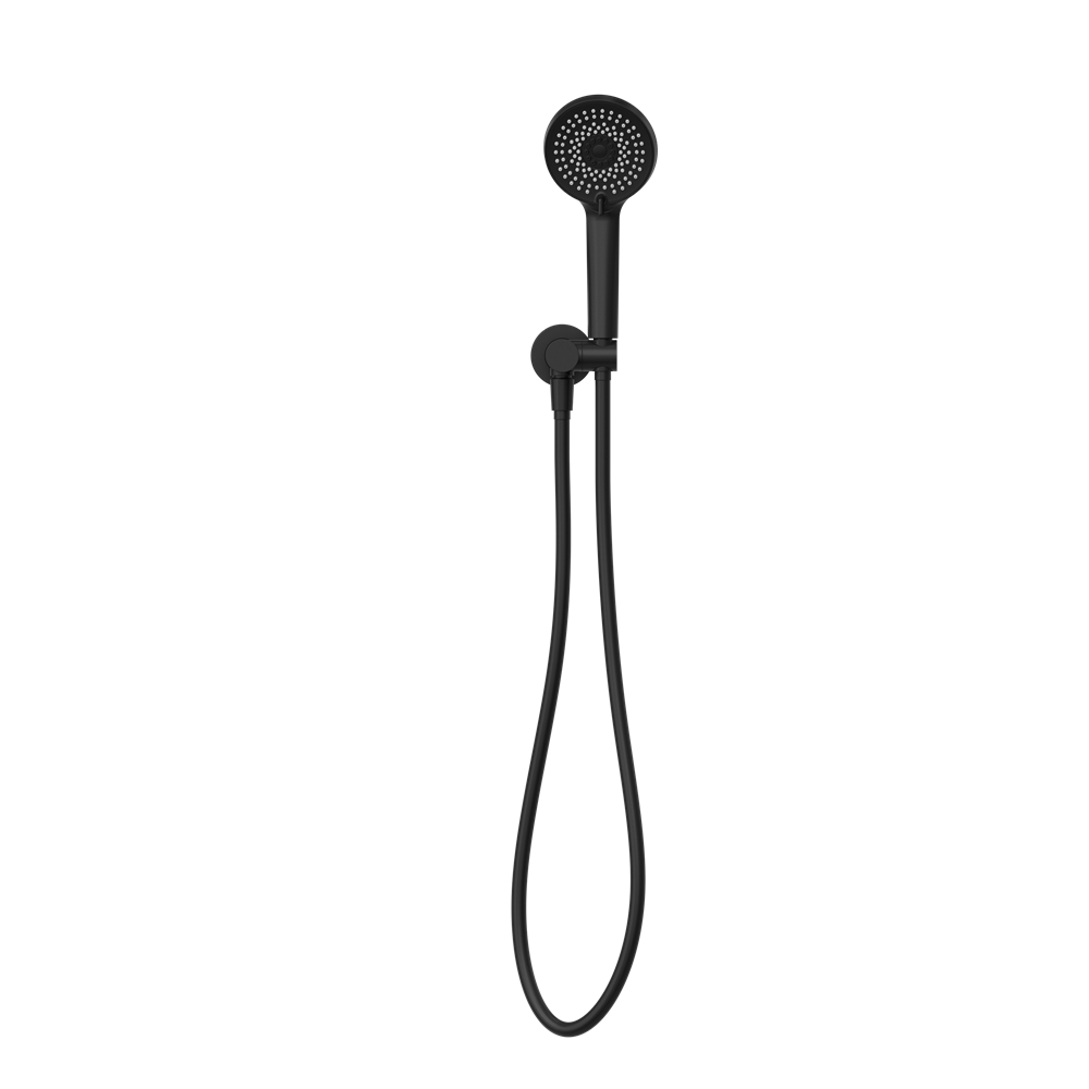 PROJECT ROUND SHOWER ON BRACKET 4 STAR RATING MATTE BLACK