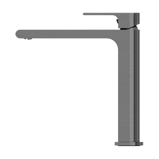 BIANCA MID TALL BASIN MIXER GUN METAL GREY
