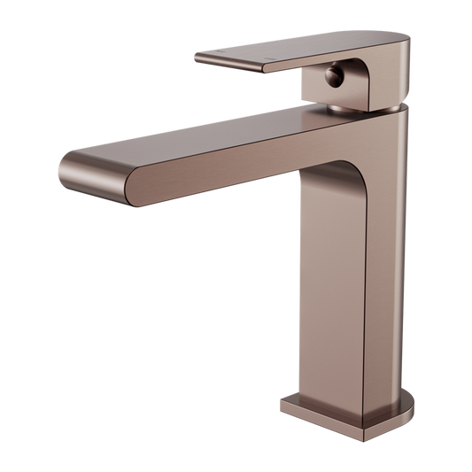 BIANCA BASIN MIXER STRAIGHT SPOUT BRUSHED BRONZE