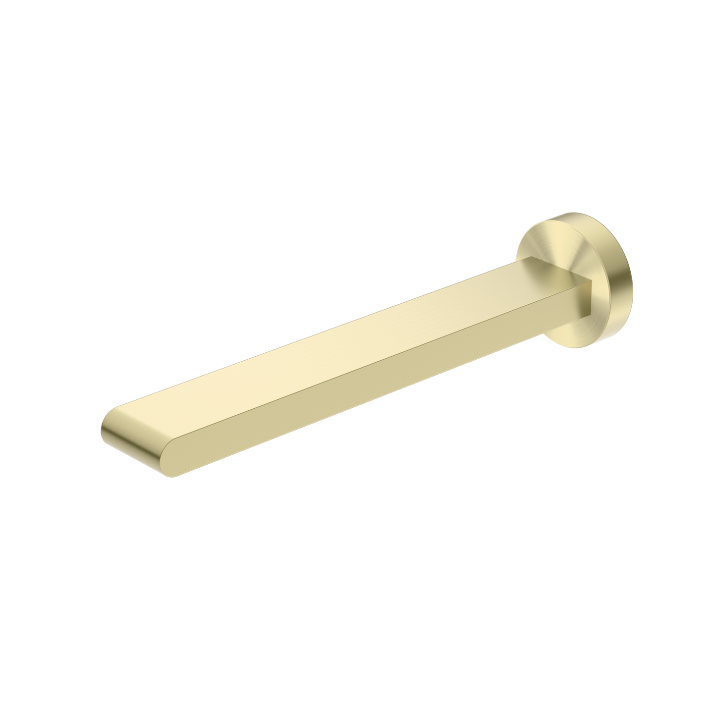 BIANCA FIXED BATH SPOUT ONLY 240MM BRUSHED GOLD