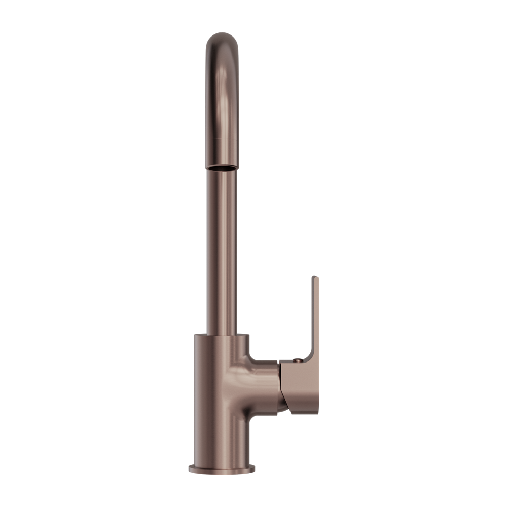 BIANCA KITCHEN MIXER GOOSENECK SPOUT BRUSHED BRONZE