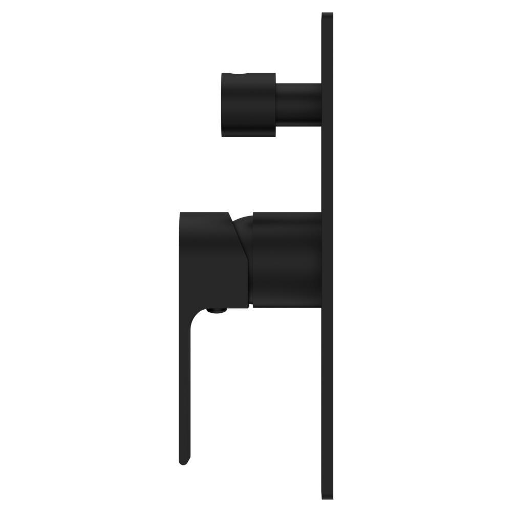 Bianca Shower Mixer With Divertor Matte Black