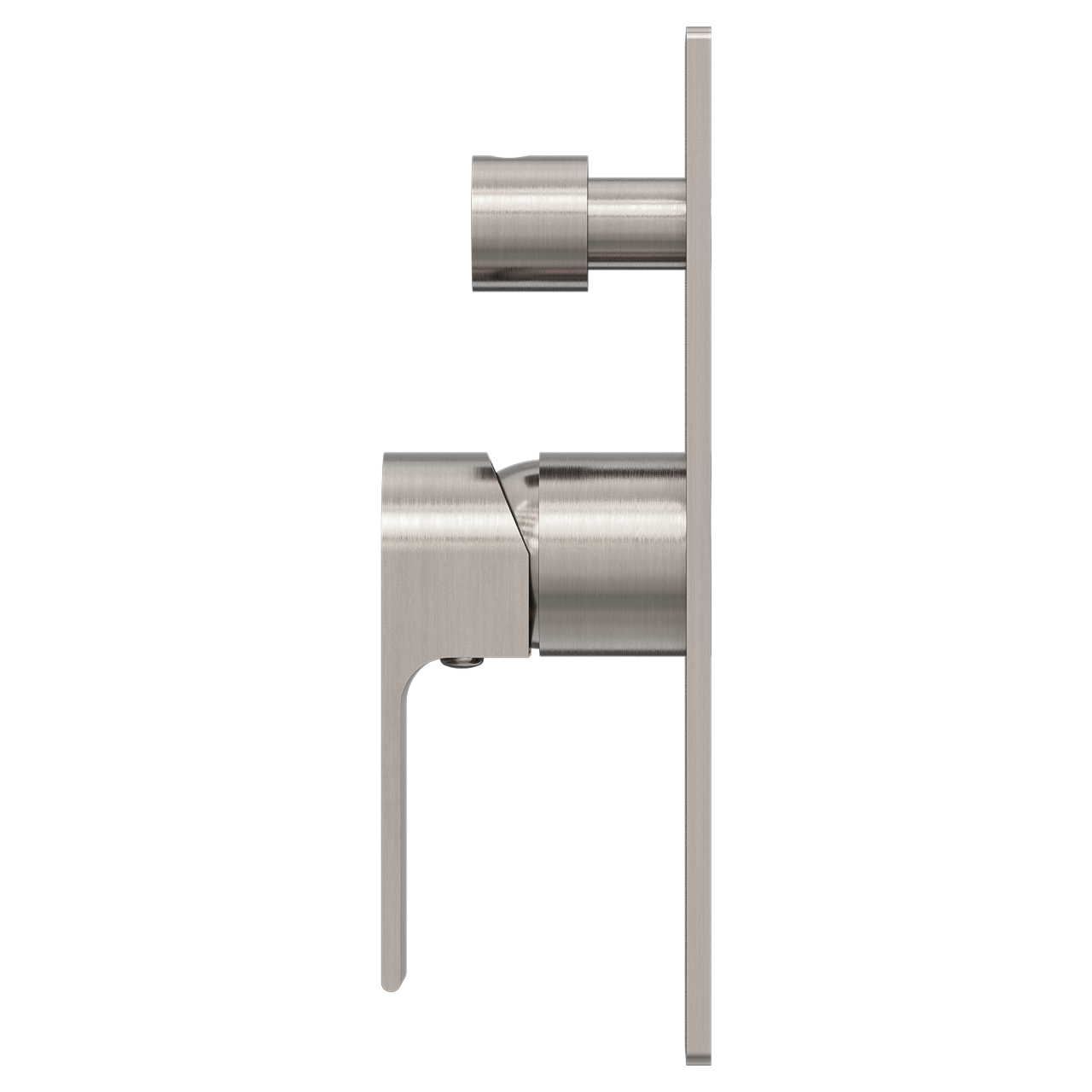 BIANCA SHOWER MIXER WITH DIVERTOR BRUSHED NICKEL