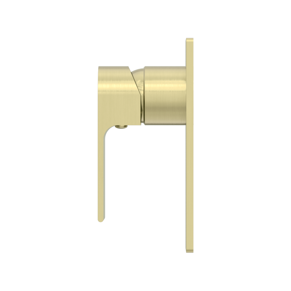 Bianca Shower Mixer Brushed Gold — Gold & Brass