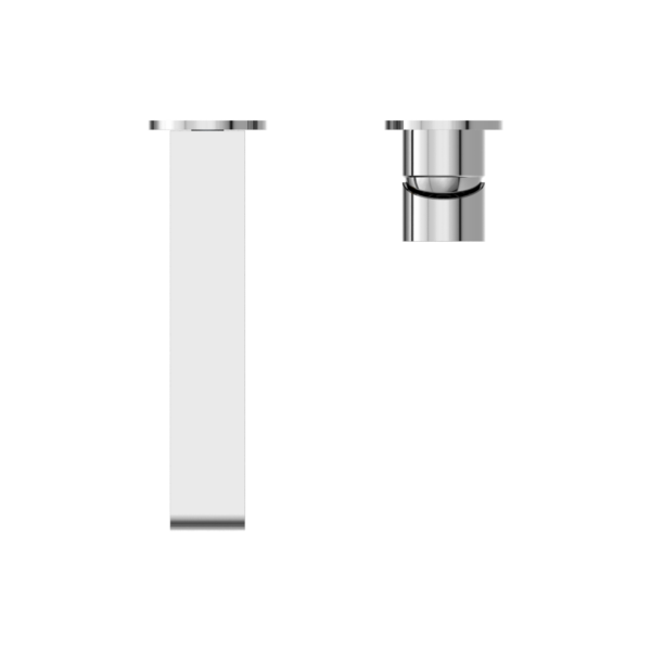 BIANCA WALL BASIN/BATH MIXER SEPARATE BACK PLATE 187/230MM CHROME