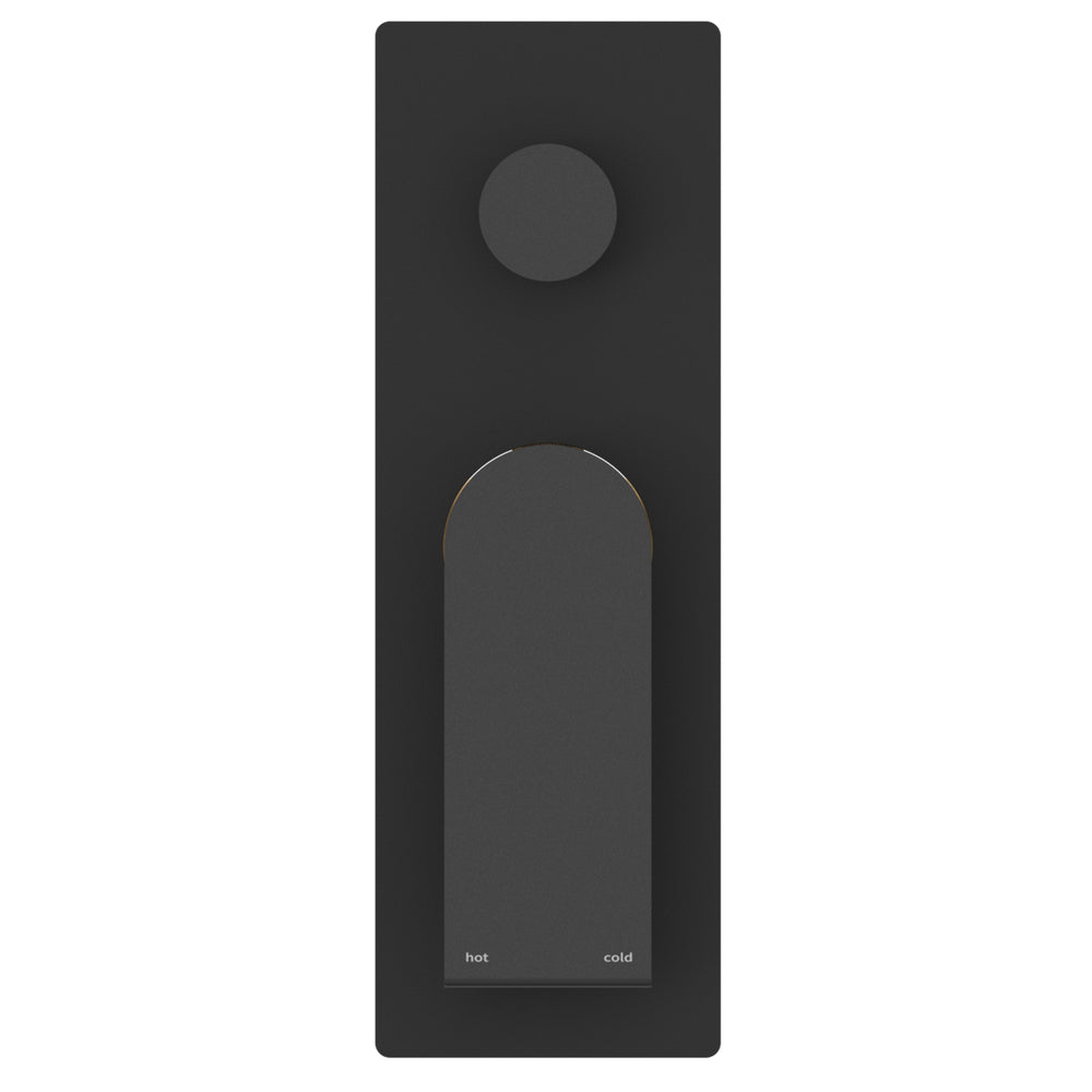 Bianca Shower Mixer With Divertor Matte Black