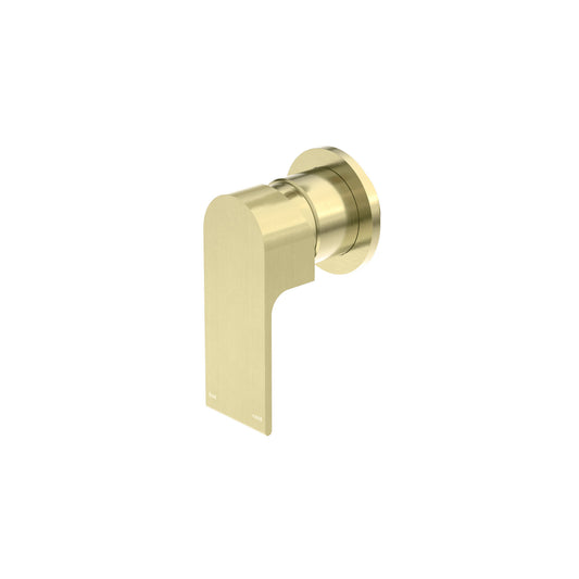 BIANCA SHOWER MIXER 80MM PLATE BRUSHED GOLD