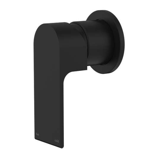 BIANCA SHOWER MIXER 60MM PLATE MATTE BLACK