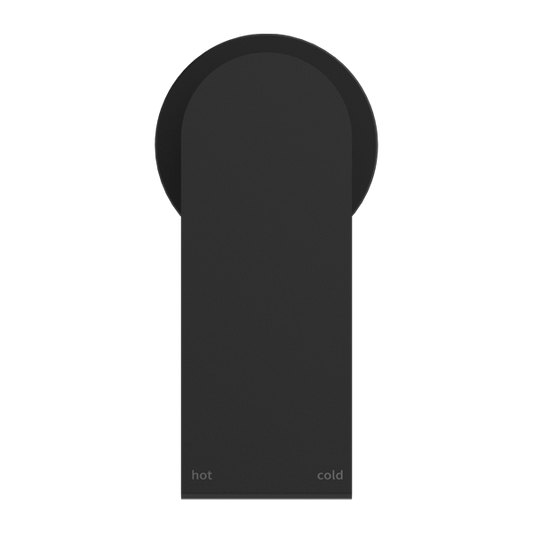 BIANCA SHOWER MIXER 60MM PLATE MATTE BLACK