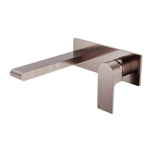 BIANCA WALL BASIN/BATH MIXER 187/230 MM BRUSHED BRONZE