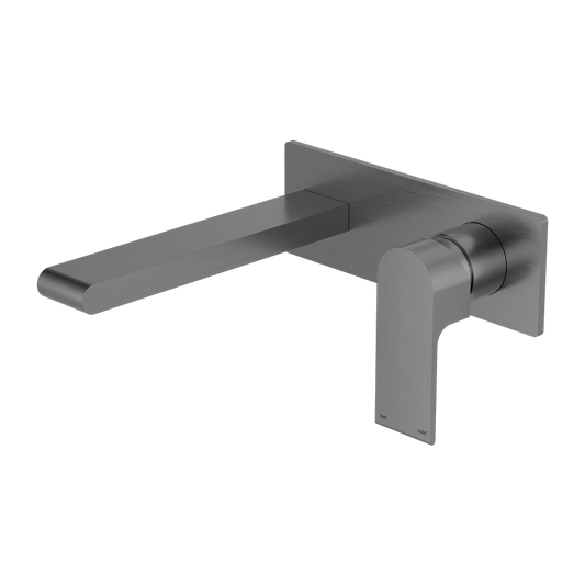 BIANCA WALL BASIN/BATH MIXER 187/230MM GUN METAL