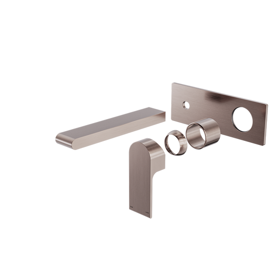 BIANCA WALL BASIN/BATH MIXER 187/230 MM TRIM KITS ONLY BRUSHED BRONZE
