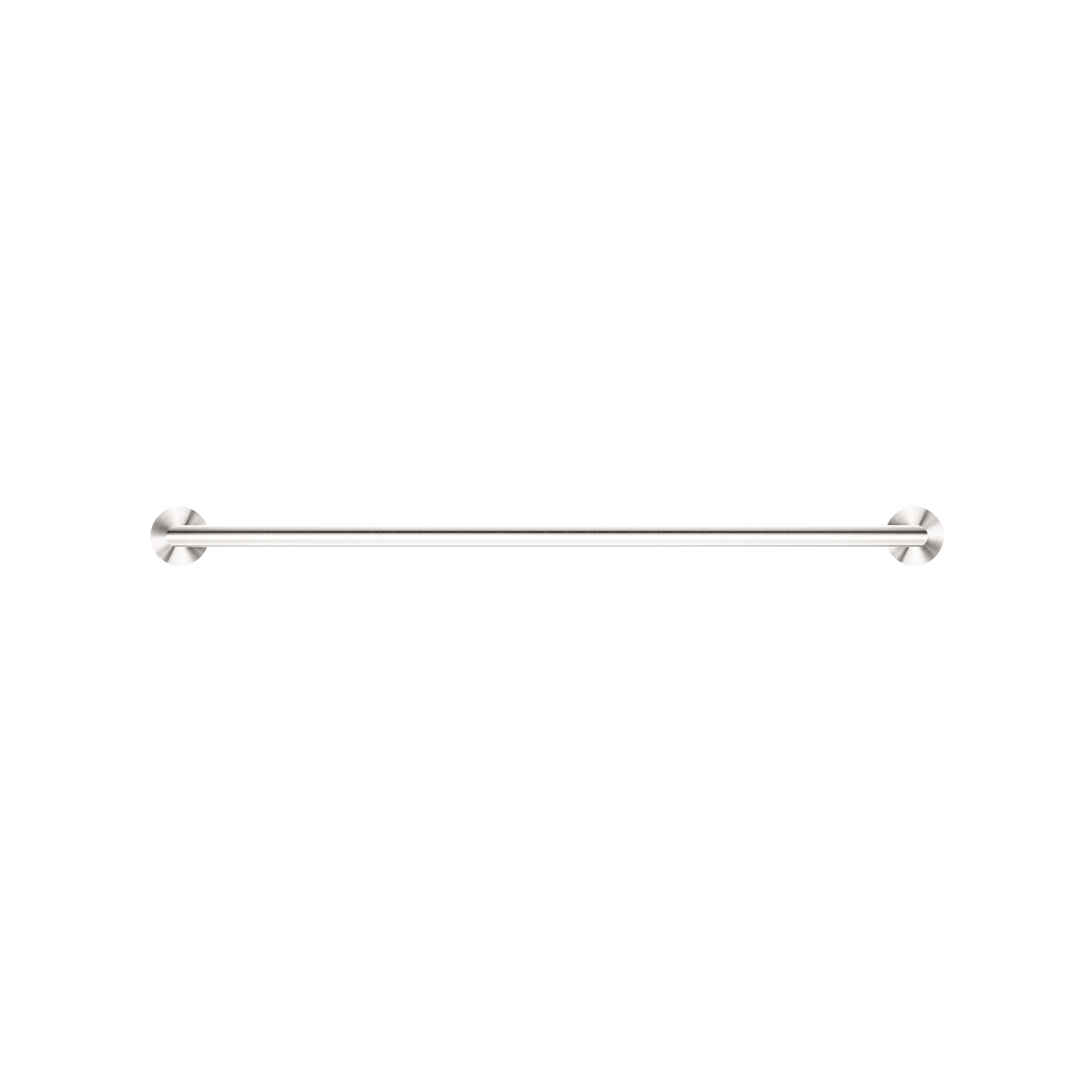 DOLCE SINGLE TOWEL RAIL 700MM BRUSHED NICKEL