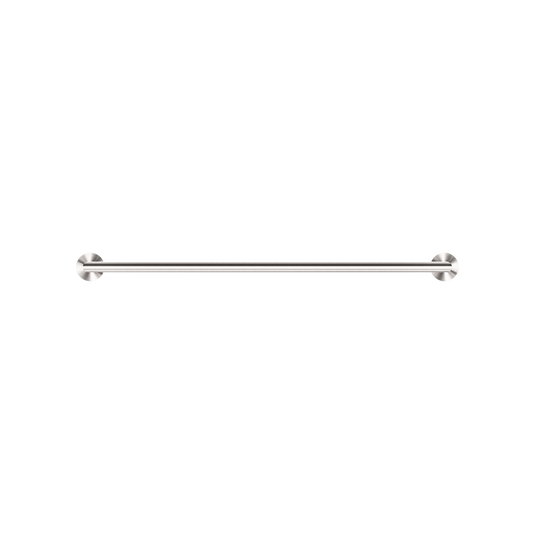 DOLCE DOUBLE TOWEL RAIL 700MM BRUSHED NICKEL