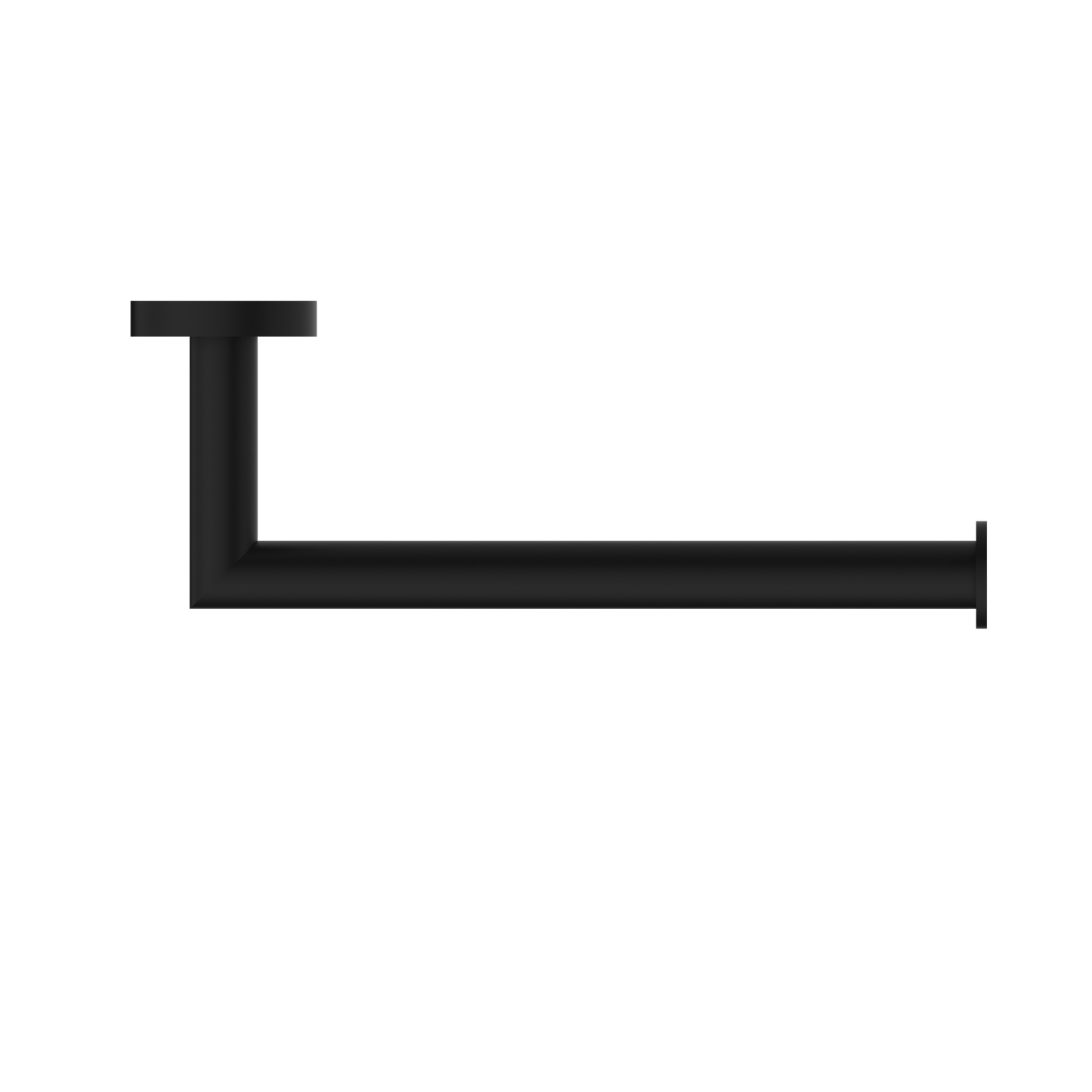 DOLCE HAND TOWEL RAIL MATTE BLACK