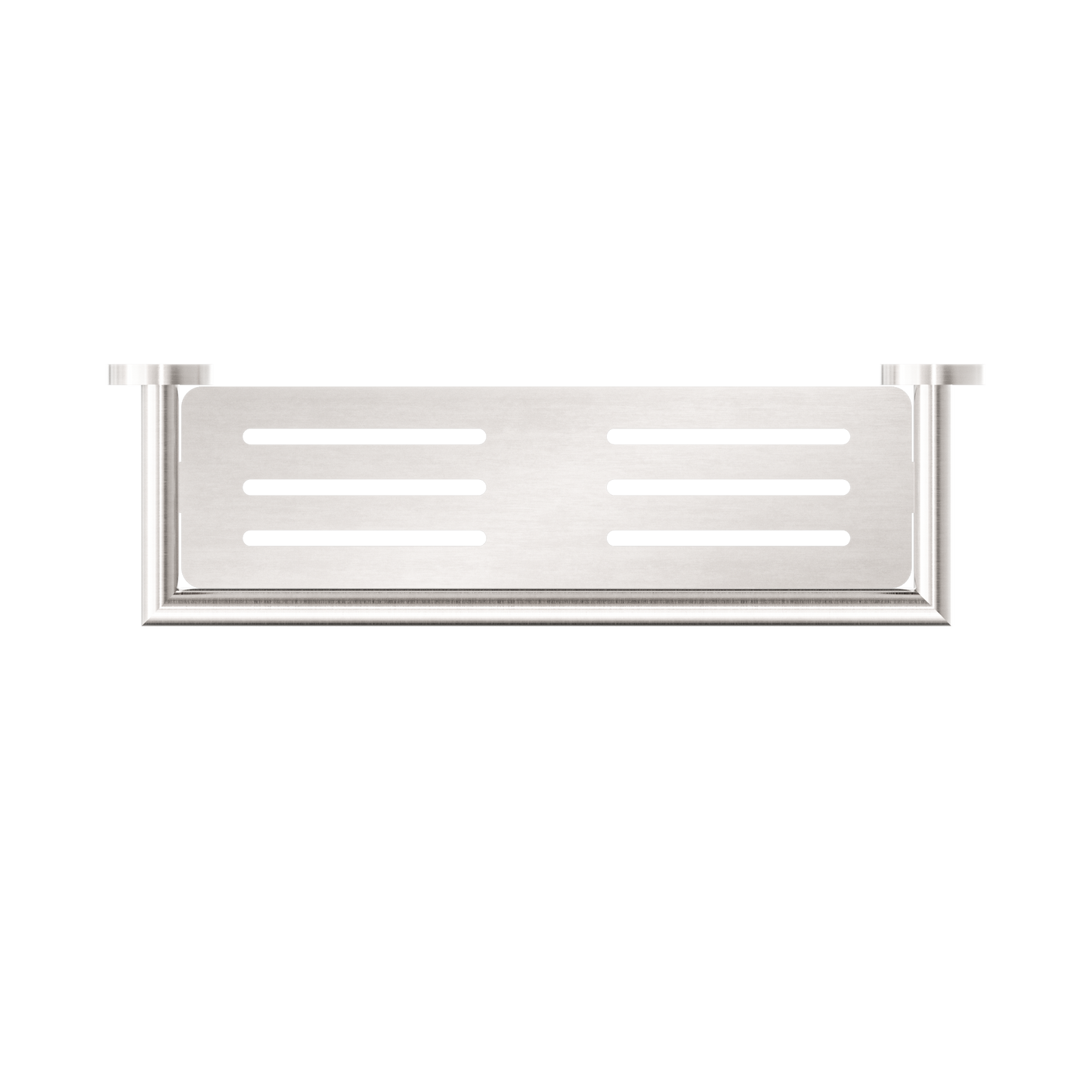 DOLCE METAL SHOWER SHELF BRUSHED NICKEL