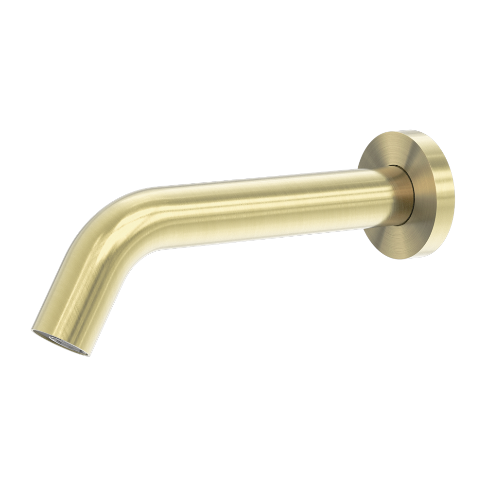 MECCA WALL MOUNT SENSOR TAP BRUSHED GOLD
