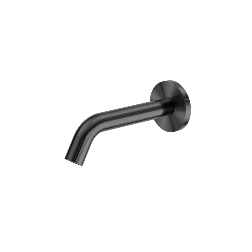 MECCA WALL-MOUNTED SENSOR TAP WITH 80MM WALL PLATE GUN METAL