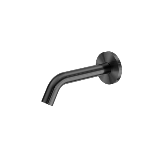 MECCA WALL-MOUNTED SENSOR TAP WITH 80MM WALL PLATE GUN METAL