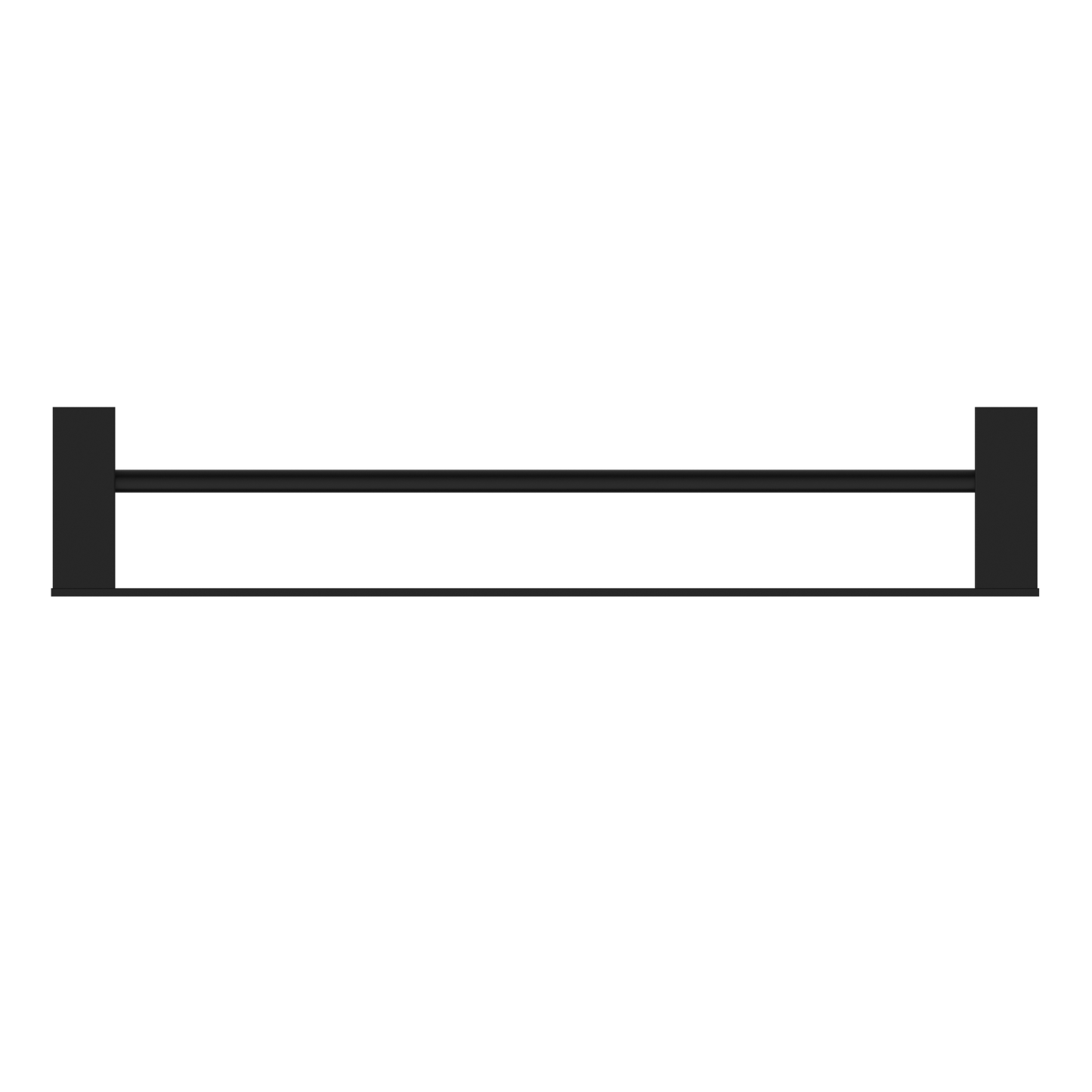 CELIA DOUBLE TOWEL RAIL 600/800MM MATTE BLACK