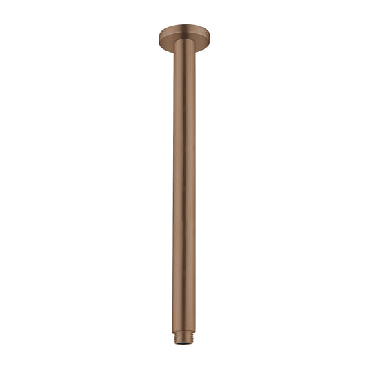 ROUND CEILING ARM 150MM/300MM LENGTH BRUSHED BRONZE