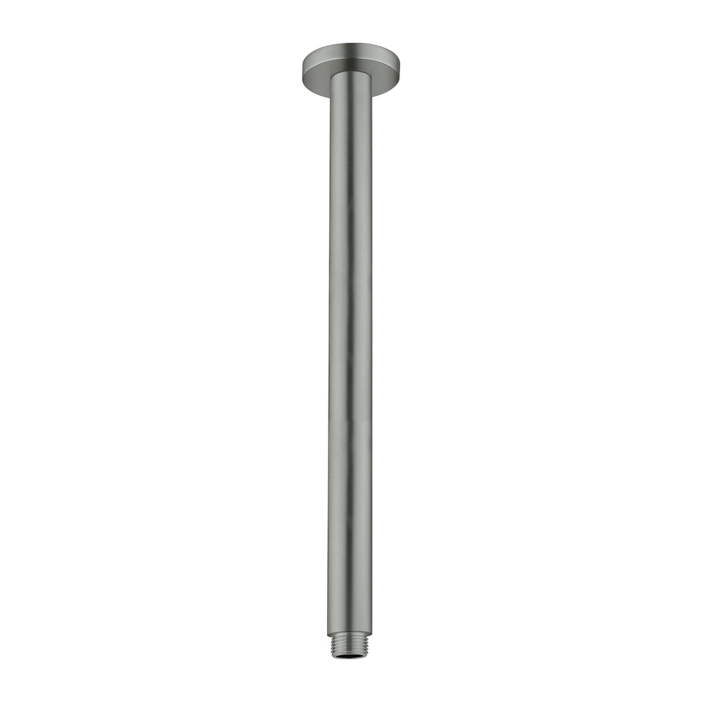 ROUND CEILING ARM 100MM/300MM LENGTH GUN METAL