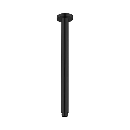 ROUND CEILING ARM 100MM/300MM LENGTH Matte Black
