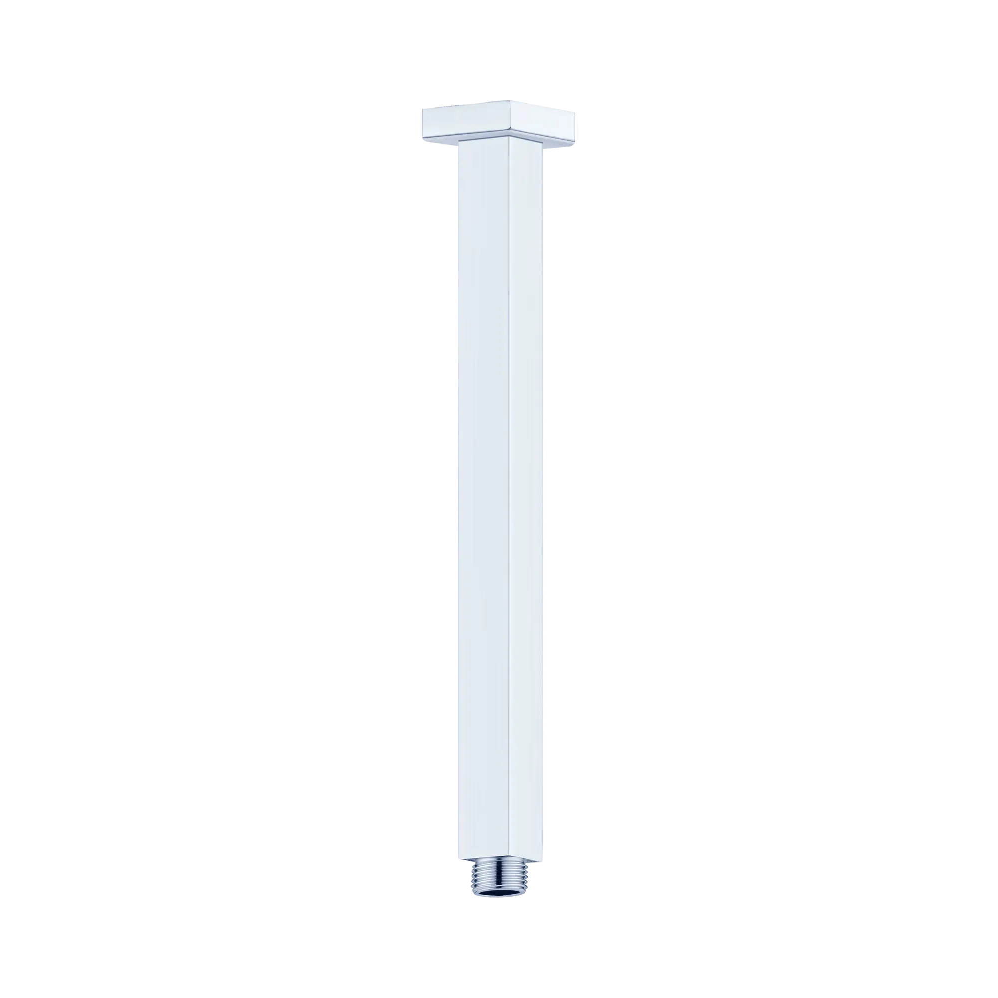 SQUARE CEILING ARM 300MM LENGTH CHROME