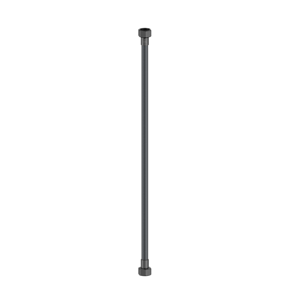 500MM PREMIUM G1/2 FEMALE FLEXIBLE WATER CONNECTOR HOSE GUN METAL