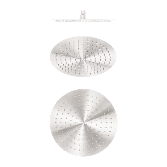 ZEN SS316L 300MM ROUND SHOWER HEAD BRUSHED NICKEL