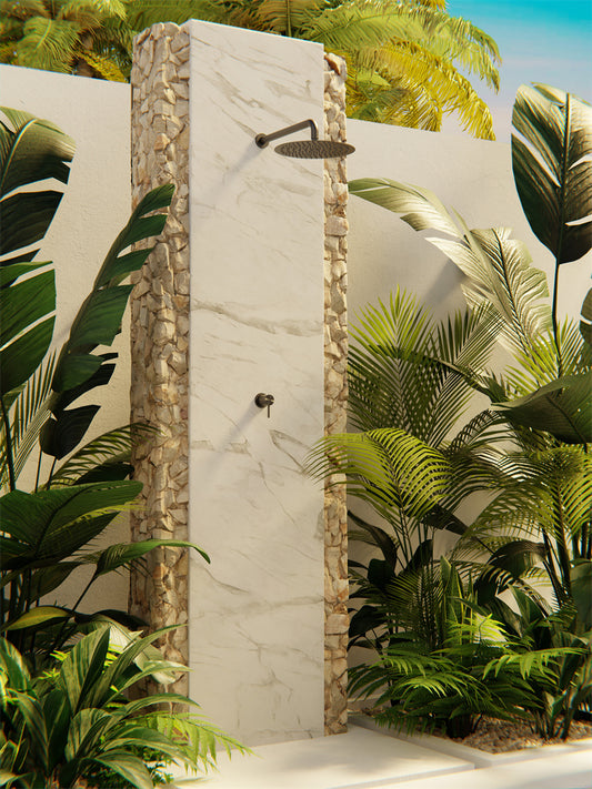 ZEN SS316L 300MM ROUND SHOWER HEAD GRAPHITE (NR508041GR) GRAPHITE