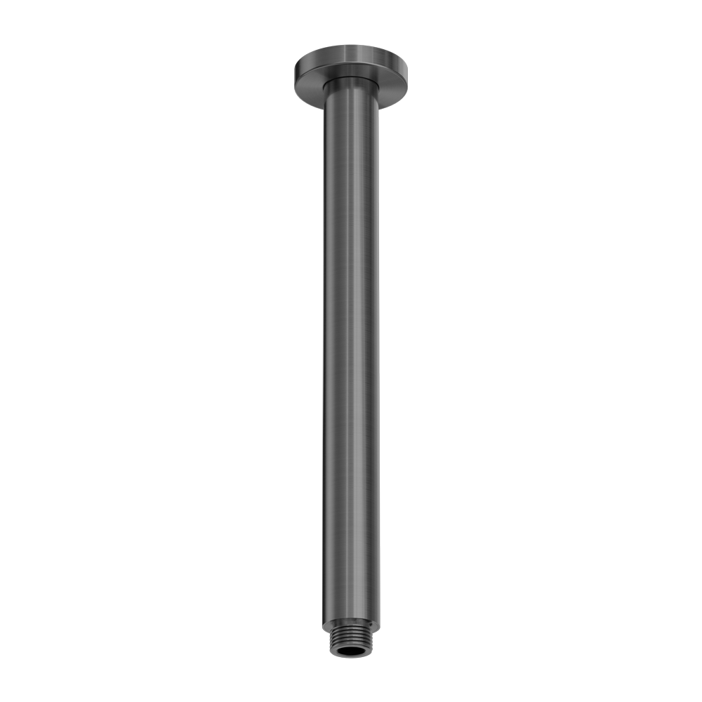 ZEN SS316L ROUND CEILING ARM 300MM LENGTH GRAPHITE