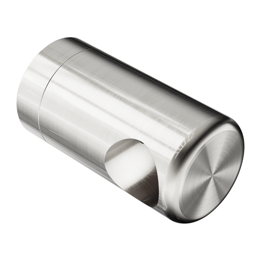 MECCA CARE MAKE YOUR OWN 25MM GRAB RAIL END BRACKET BRUSHED NICKEL