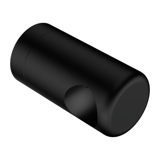 MECCA CARE MAKE YOUR OWN 25MM GRAB RAIL END BRACKET MATTE BLACK