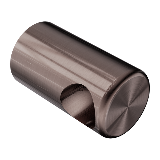 MECCA CARE MAKE YOUR OWN 32MM GRAB RAIL END BRACKET BRUSHED BRONZE