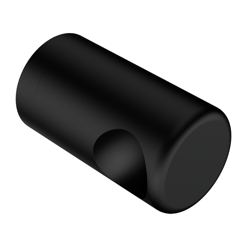 MECCA CARE MAKE YOUR OWN 32MM GRAB RAIL END BRACKET MATTE BLACK