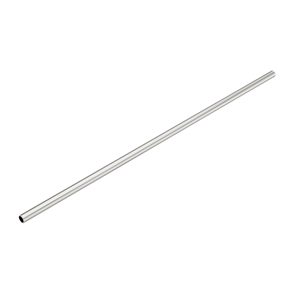MECCA CARE MAKE YOUR OWN 25MM GRAB RAIL 25MM DIAMETER RAIL 1200MM BRUSHED NICKEL