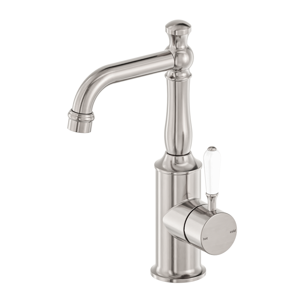 YORK BASIN MIXER WITH BRUSHED NICKEL