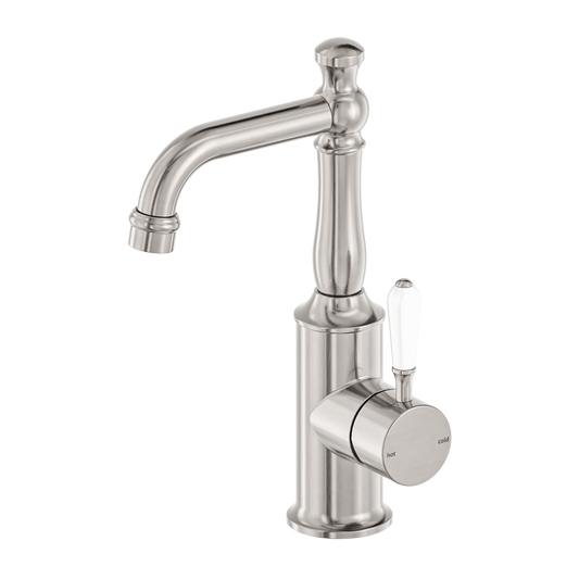 YORK BASIN MIXER WITH BRUSHED NICKEL
